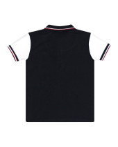 CABOURG POLO MC ENFANT OTAGO MARINE/BLANC