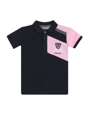 FLASH POLO MC ENFANT OTAGO BLEU MARINE