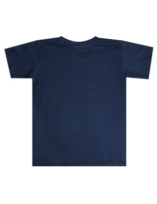 Dos du tee shirt Power enfant Otago bleu marine