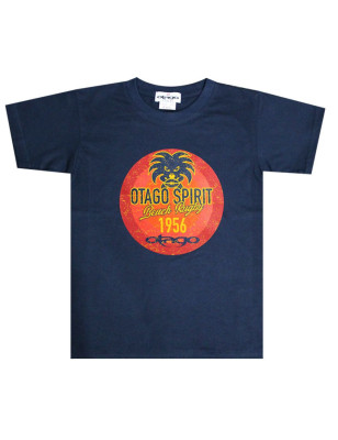 TIKIBEACH ENFANT TS MC  BLEU MARINE