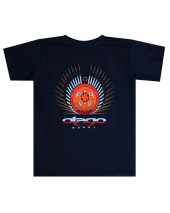 MANGARAY ENFANT TSHIRT RUGBY MC BLEU MARINE