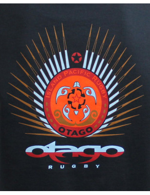 Sérigraphie motif dos du tee shirt Mangaray enfant otago bleu marine