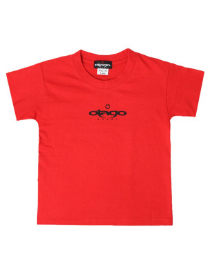 T-shirt Lang Otago rugby enfant col rond rouge
