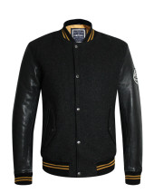 CUIR TEDDY NOIR CUIR TEDDY NOIR