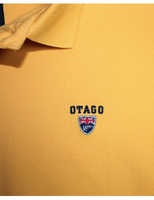 Broderie côté coeur du polo Buenago Otago mimosa pour homme
