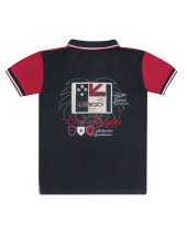 RINASOUL KID POLO MC OTAGO MARINE/BORDEAUX
