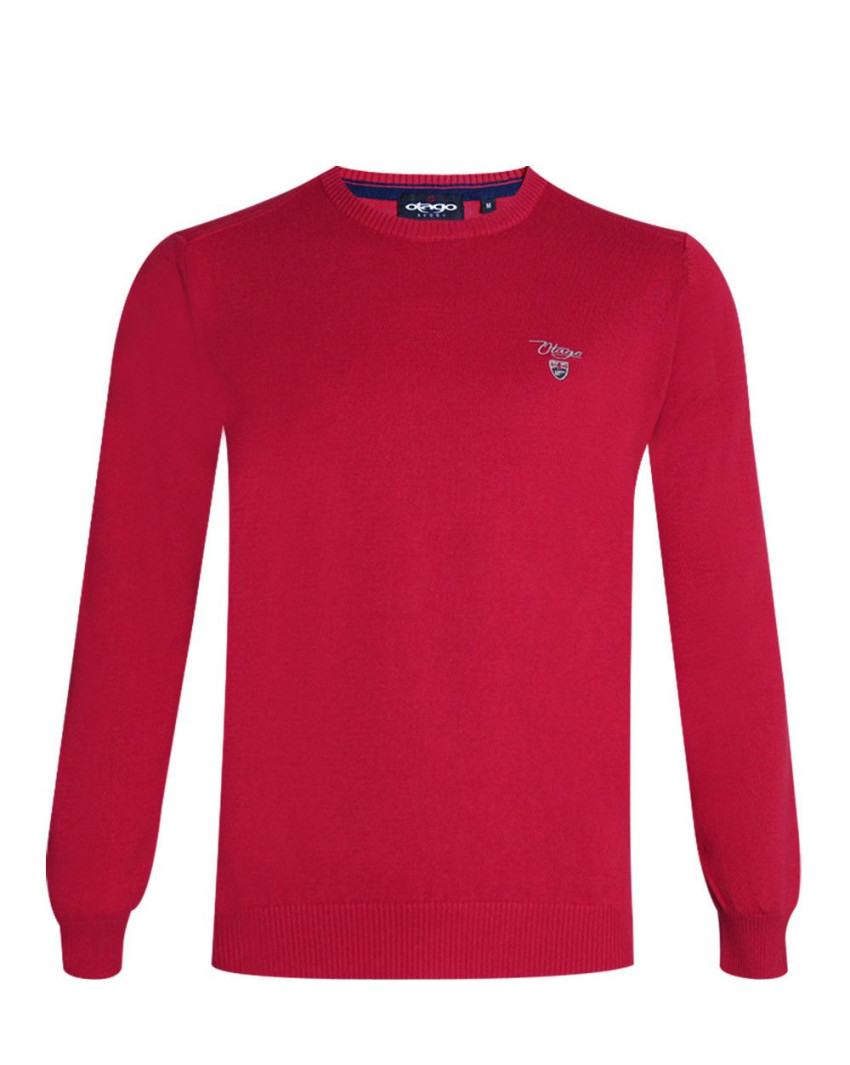 BOLOGNE PULL COL ROND OTAGO ROUGE BOLOGNE PULL COL ROND OTAGO ROUGE