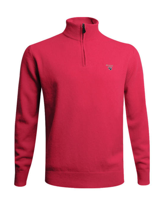 25 BUENOS AIRES PULL COL ZIP OTAGO ROUGE