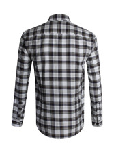 125 CHEMISE ML OTAGO MARINE / ÉCRU 125 CHEMISE ML OTAGO MARINE / ÉCRU