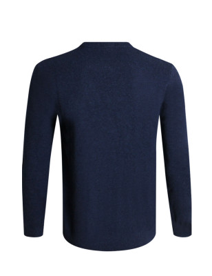 Pull Deauville torsadé Otago rugby bleu marine homme