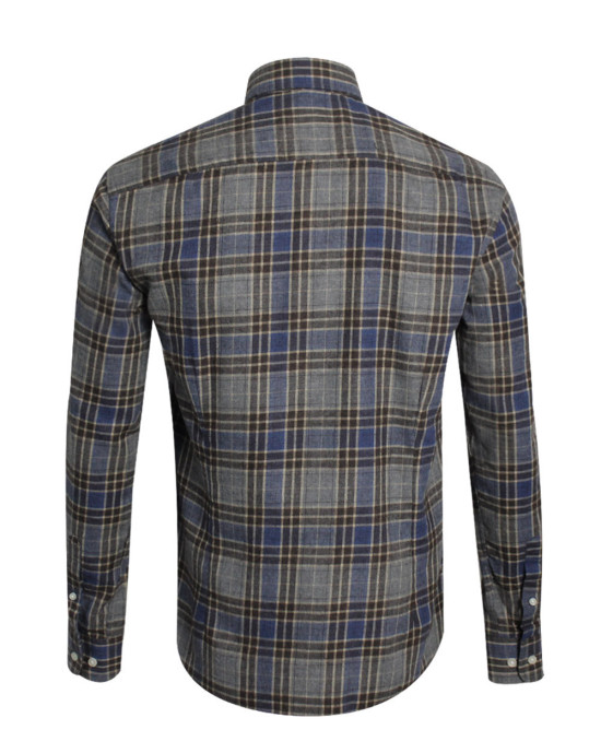OTTAWA CHEMISE ML OTAGO MARRON