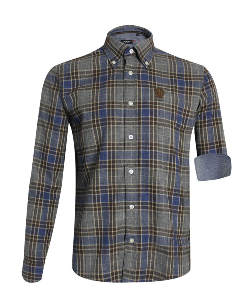 OTTAWA CHEMISE ML OTAGO MARRON