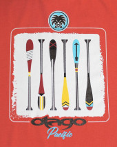 25 PADDLE TEE SHIRT OTAGO PAPRIKA 25 PADDLE TEE SHIRT OTAGO PAPRIKA