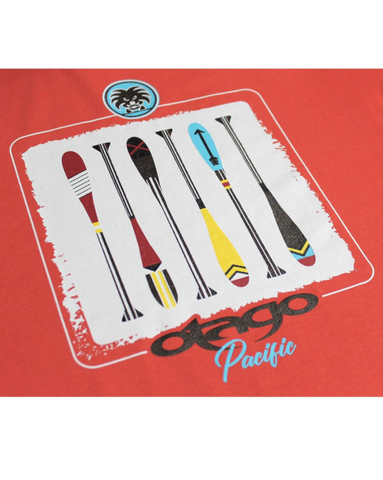25 PADDLE TEE SHIRT OTAGO PAPRIKA