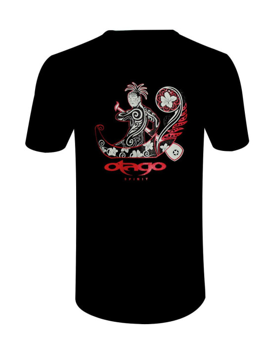 25 WAVE TEE SHIRT OTAGO NOIR