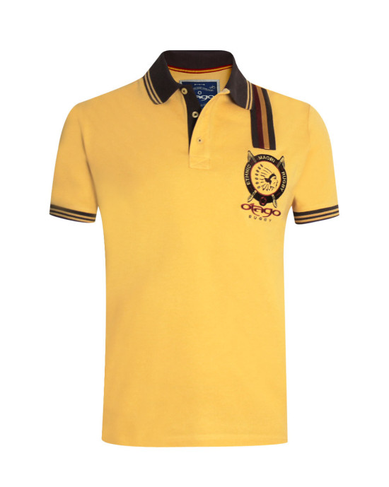 polo Trigold Otago manches courtes mimosa homme