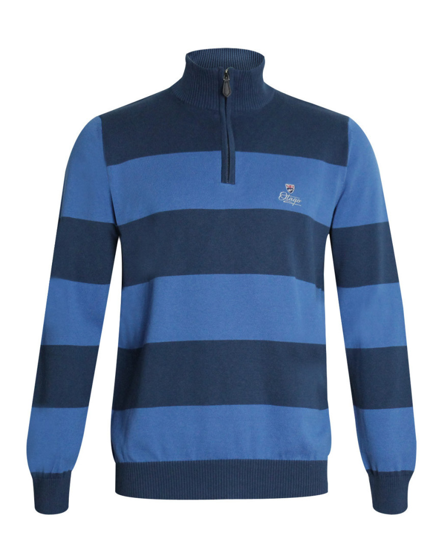 RAYGAN PULL 3/4 ZIP OTAGO MARINE/ROI RAYGAN PULL 3/4 ZIP OTAGO MARINE/ROI