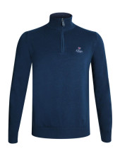 BOLOGNE PULL COL 3/4 ZIP OTAGO BLEU MARINE BOLOGNE PULL COL 3/4 ZIP OTAGO BLEU MARINE