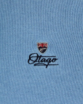 BOLOGNE PULL COL 3/4 ZIP OTAGO BLEU CIEL BOLOGNE PULL COL 3/4 ZIP OTAGO BLEU CIEL