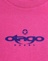 25 FLOWER TEE SHIRT OTAGO RASPBERRY SORBET