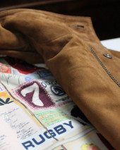 EPSI VESTE CUIR OTAGO COGNAC