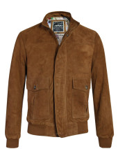 EPSI VESTE CUIR OTAGO COGNAC