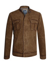 SIP VINTAGE VESTE CUIR OTAGO COGNAC