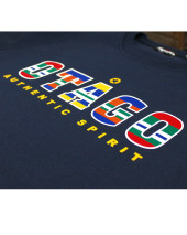 JAMAKO SWEAT COL ROND OTAGO BLEU MARINE