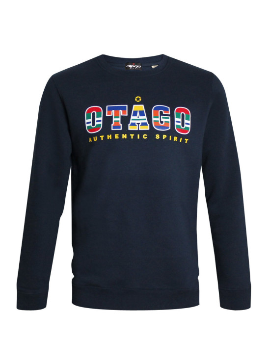 JAMAKO SWEAT COL ROND OTAGO BLEU MARINE