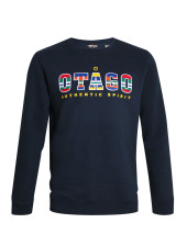 JAMAKO SWEAT COL ROND OTAGO BLEU MARINE