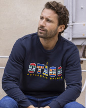 JAMAKO SWEAT COL ROND OTAGO BLEU MARINE