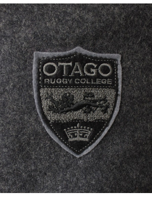 Ecusson cousu côté du cuir Ted Otago noir pour homme