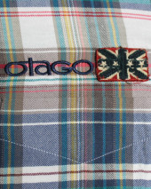 NEVADA CHEMISE ML CARREAUX OTAGO VERT FONCÉ