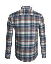 NEVADA CHEMISE ML CARREAUX OTAGO VERT FONCÉ