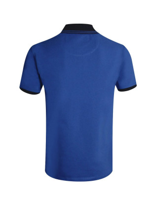 Dos du polo Griffax bleu roi pour homme
