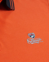 GRIFFAX POLO MC OTAGO VERMILLON ORANGE