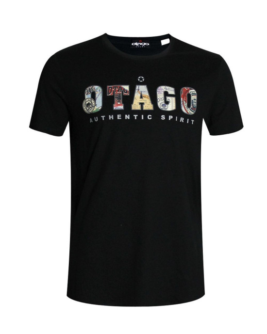 SCRIBOOK TSHIRT OTAGO NOIR