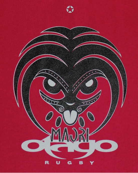 25 LANG TEE SHIRT OTAGO HIBISCUS RED