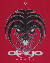25 LANG TEE SHIRT OTAGO HIBISCUS RED