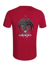25 LANG TEE SHIRT OTAGO HIBISCUS RED