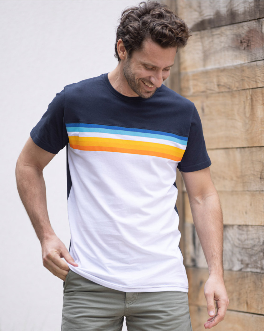 25 TEESUP TSHIRT BLEU MARINE