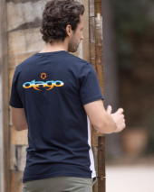 25 TEESUP TSHIRT BLEU MARINE