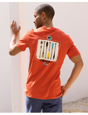 25 PADDLE TEE SHIRT OTAGO PAPRIKA