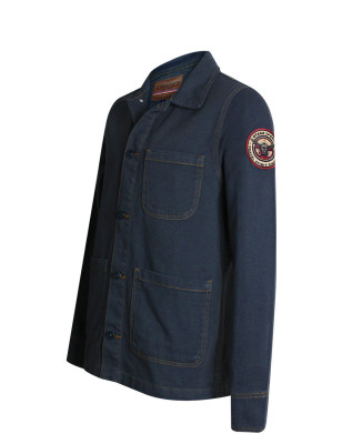 24 HOBART VESTE OTAGO BLEU MARINE