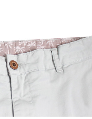 2 poches et fermeture avec braguette et bouton du pantalon Marco Otago gris clair pour homme