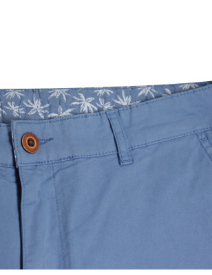 2 poches latérales et une fermeture avec braguette et bouton du pantalon Marco Otago cool blue