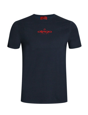 face du Tee-shirt Ben Otago bleu marine pour homme