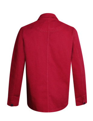 Veste Toile Boutonnée Hobart Otago Rugby rouge pour Homme