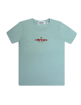 Tee-shirt Tortue7 Otago rugby enfant col rond jade green coton bio