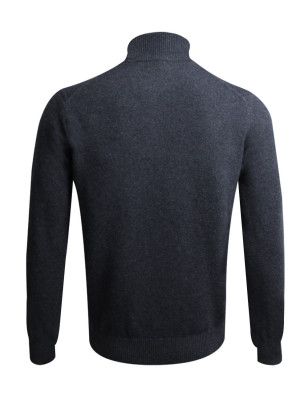Dos du pull Buenos aire col roule Otago Anthracite pour homme